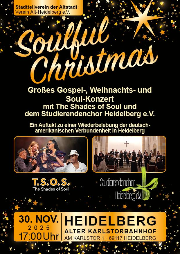 Plakat Soulful Christmas